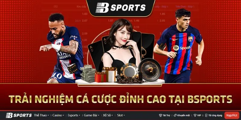 Bsport là sân chơi hấp dẫn hàng đầu thị trường cá cược trực tuyến