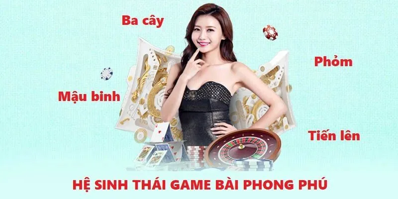 V8 Game Bài mang đến cho bạn hệ sinh thái game bài siêu phong phú